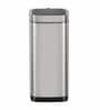 6 Litre Grey Stainless Steel Dustbin