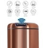6 Litre Metallic Stainless Steel Dustbin