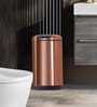 6 Litre Metallic Stainless Steel Dustbin