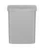 6 Litre Metallic Stainless Steel Dustbin