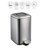 6 Litre Metallic Stainless Steel Dustbin