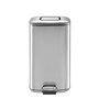 6 Litre Metallic Stainless Steel Dustbin