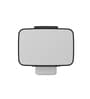 6 Litre White Stainless Steel Dustbin