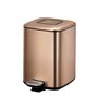 Copper 6 Ltr Stainless Steel Step Dustbin