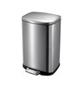 Silver 6 Ltr Stainless Steel Step Dustbin