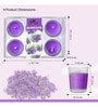 6-Pack Votive Glass Candle