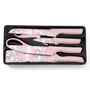 (Set of 5) Assorted Kitchen Knife Set with Peeler & Scissors