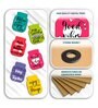 6 Pcs Bottel Shape Wooden Fridge Magnets