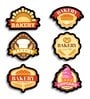 6 Pcs Wooden Fridge Magnets