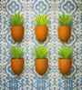 6 Pcs Red Terracotta 4.5 Inchs Planters