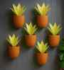 6 Pcs Red Terracotta 4.5 Inchs Planters