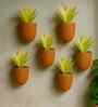 6 Pcs Red Terracotta 6.5 Inchs Planters