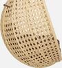 6 Star Wicker Swing in Beige & Brown Colour