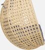 6 Star Wicker Swing in Beige & Grey Colour