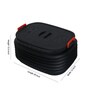 60 Ltr Plastic Storage Box in Black Colour