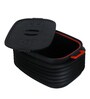 60 Ltr Plastic Storage Box in Black Colour