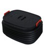 60 Ltr Plastic Storage Box in Black Colour