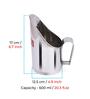 600ml Stainless Steel Grains Scoop Spoon with Handle