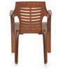 6020 Chair Plastic Chair in Brown Colour