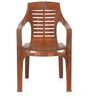 6020 Chair Plastic Chair in Brown Colour