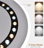60W 50 cm Round LED Chandelier with 3 Color Modes