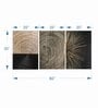 The Newspaper Multicolour Canvas Framed Art Print Set of 3