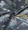 Multicolor Floral 300 TC Poly Cotton  Double Bedsheet with 2 Pillow Covers