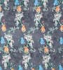 Multicolor Floral 300 TC Poly Cotton  Double Bedsheet with 2 Pillow Covers