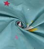 Multicolor Kids 300 TC Poly Cotton  Double Bedsheet with 2 Pillow Covers