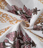Multicolor Floral 300 TC Poly Cotton Double Bedsheet with 2 Pillow Covers