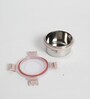 Clear Lock Series Regular Stainless Steel (Set of 3 ) Airtight Container with Leak Proof lid