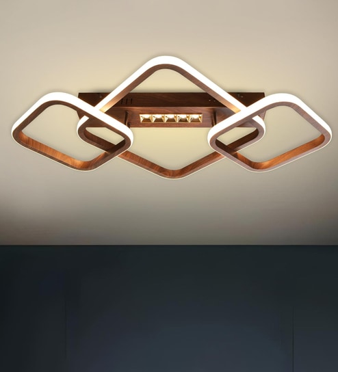 65W Flower Shape LED Ceiling Light with 3 Color Modes