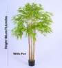 6Ft Artificial Bamboo Tree Plant with Pot