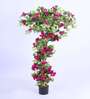 6Ft Artificial Bougainvillea Flower Tree Plant with Pot