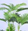6Ft Artificial Golden Areca Palm Tree Plant with Black Pot