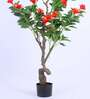 6Ft Artificial Hibiscus Flower Plant with Pot