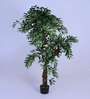 6Ft Artificial Twisted Eucalyptus Tree Plant with Pot