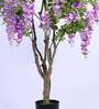 6Ft Artificial Wisteria Flower Tree Plant with Pot