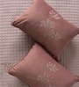 6Pc Camro Rose Ebroidered Comforter Bundle With Quilted Bedcover,Pillow Shams & Cushions