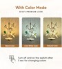 6W Gold Crystal Leaf Pendant Light