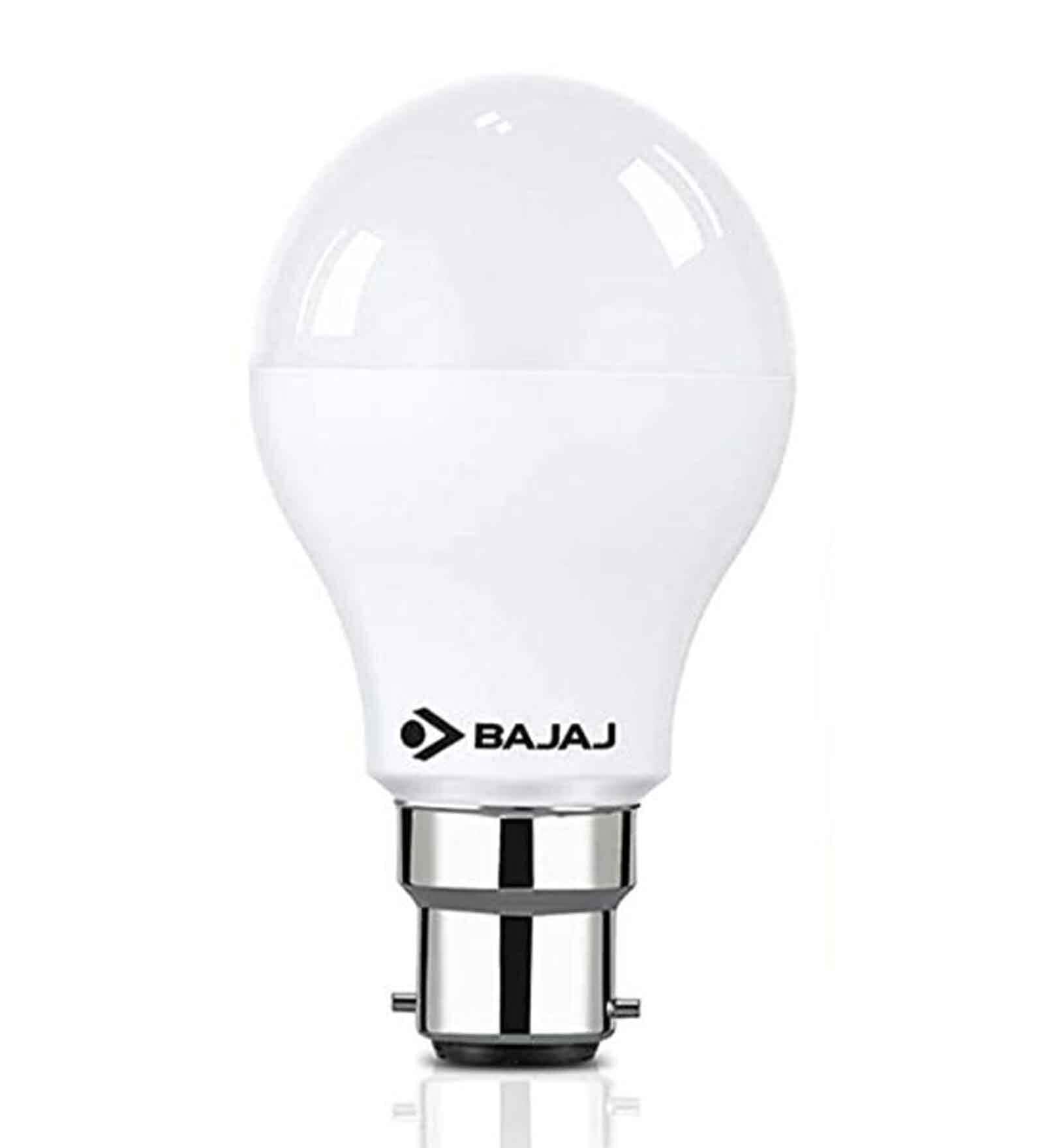 7 W Standard B22 LED Bulb (White, Pack of 2)