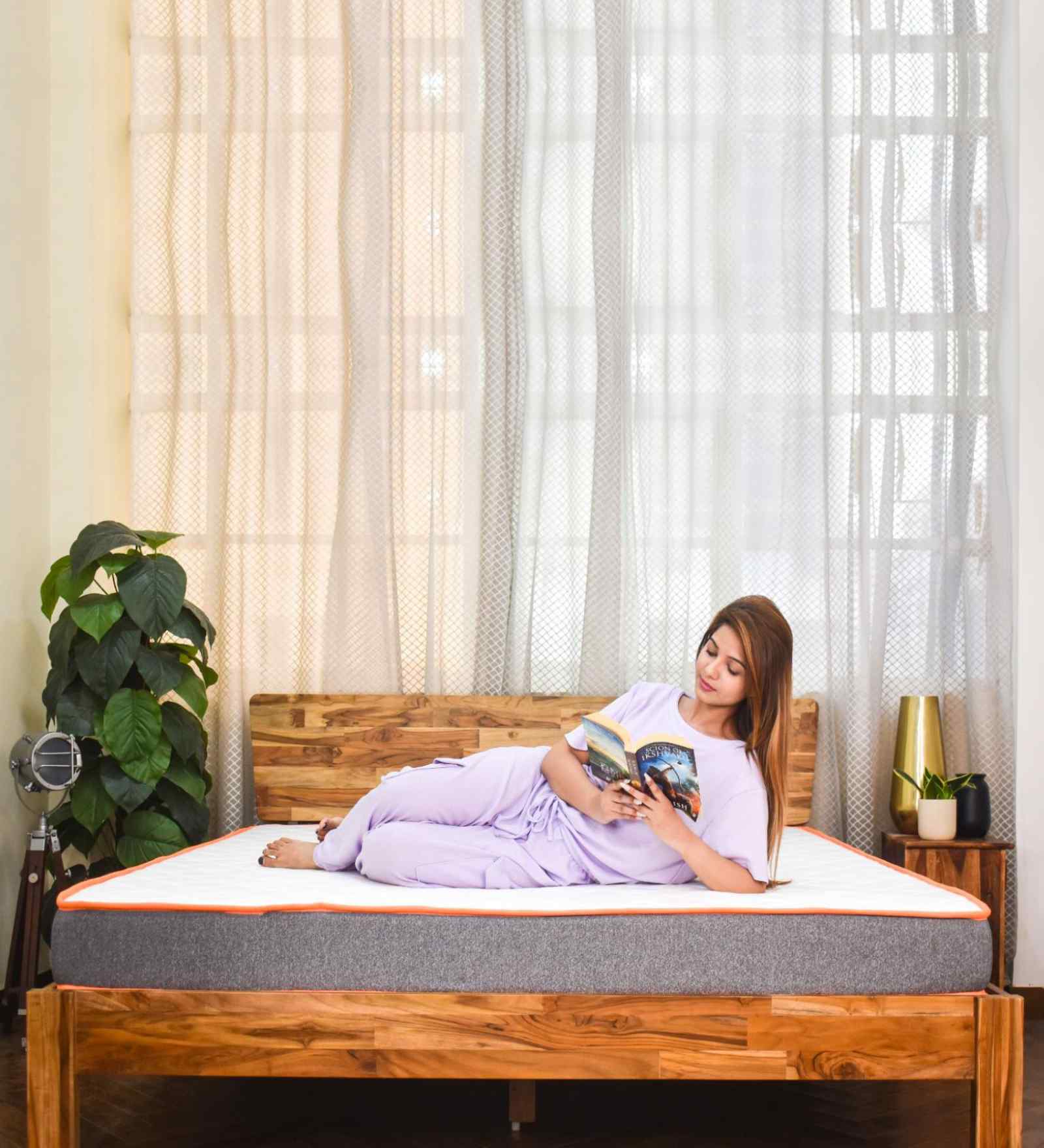 7-Zone Dual Comfort 5 Inch HR Foam Queen Size Mattress