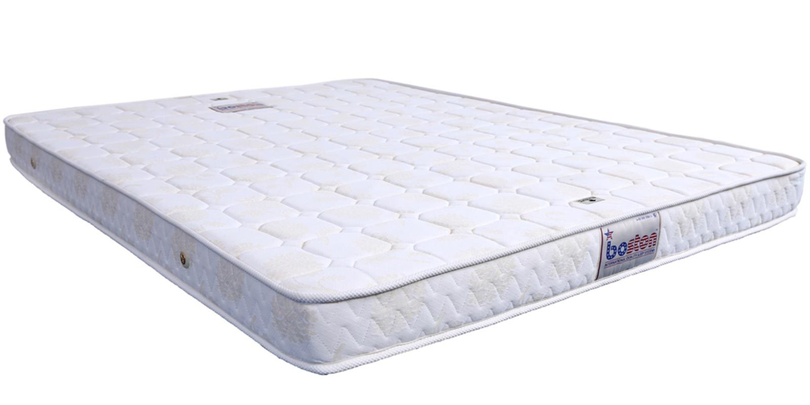7 Inches Thick Natural Latex Mattress in Off-White Colour