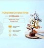 Multicolour 7 Chakra Crystal Tree for Energy Balance, Positivity, and Spiritual Growth (200 Beads)
