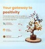 Multicolour 7 Chakra Crystal Tree for Energy Balance, Positivity, and Spiritual Growth (200 Beads)