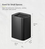 7 Litre Black Stainless Steel Dustbin