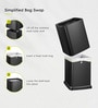 7 Litre Black Stainless Steel Dustbin