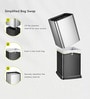 7 Litre Metallic Stainless Steel Dustbin
