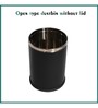 7 Ltr Silver Stainless Steel Open Top Dustbin