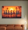 7 Running Horses Canvas Painting